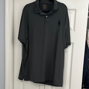 Polo by Ralph Lauren Men's Dark Gray Big Pony Polo Shirt